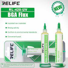 FLUX EN PASTA BGA RELIFE RL-420-UV